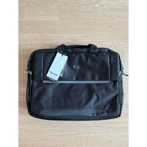 Solo New York Chrysler 17.3" Laptop Briefcase - Black